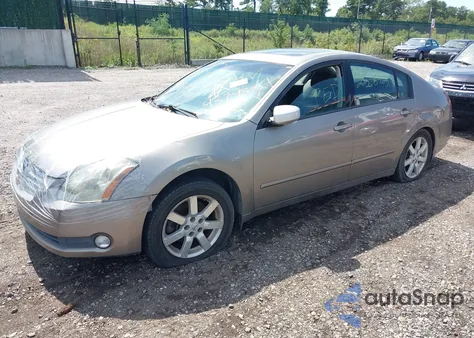 2004 Nissan Maxima 3.5 Sl из США, поврежденный, VIN 1N4BA41E74C846692